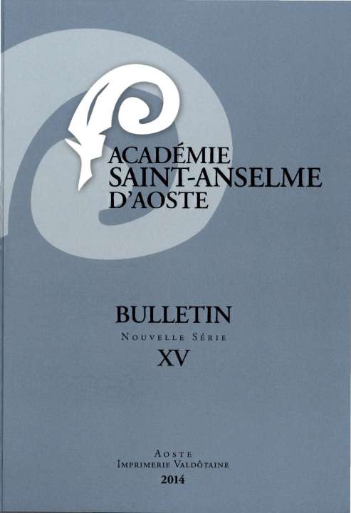 Bulletin XV nouvelle série