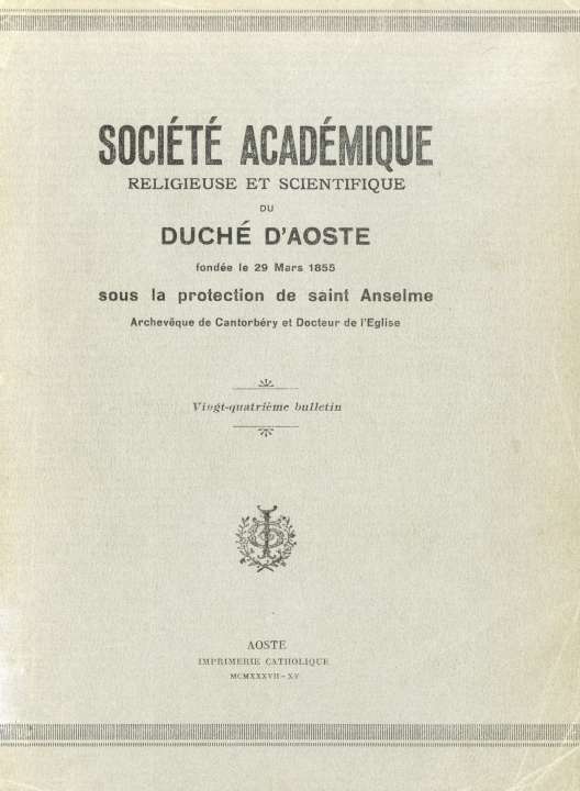 Bulletin XXIV