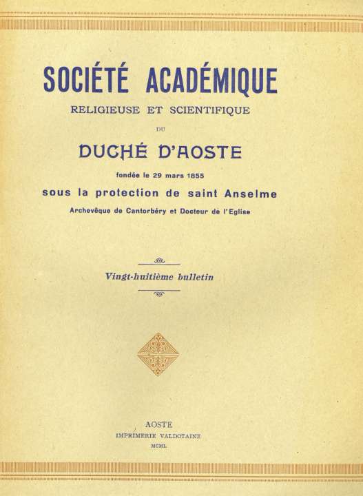 Bulletin XXVIII