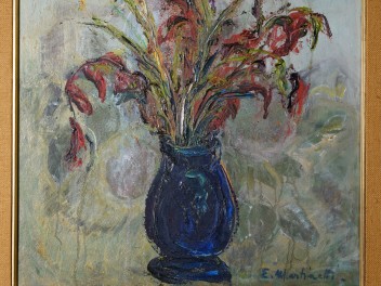 Elsa Martinetti, Fleurs, années 1970. Don de M. Aurelio Carugo (© ASA, photo Papone)