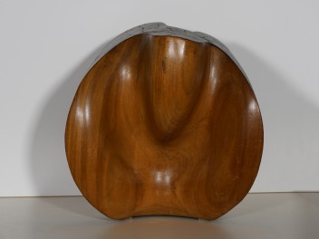 Cristiano Nicoletta, Surfaces, bois de noyer nigérien (dibetou), années 1970. Don de M. Aurelio Carugo, 2018 (© ASA, photo Papone)