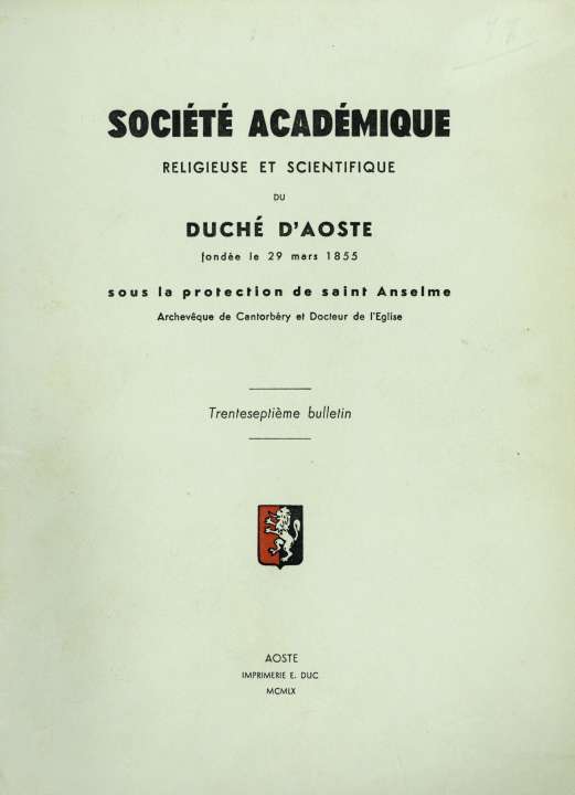 Bulletin XXXVII