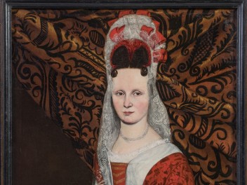 Portrait de Marie-Antoine-Melchiotte Pascal née Aymonier, environ 1700 (© RAVA, photo Gonella)