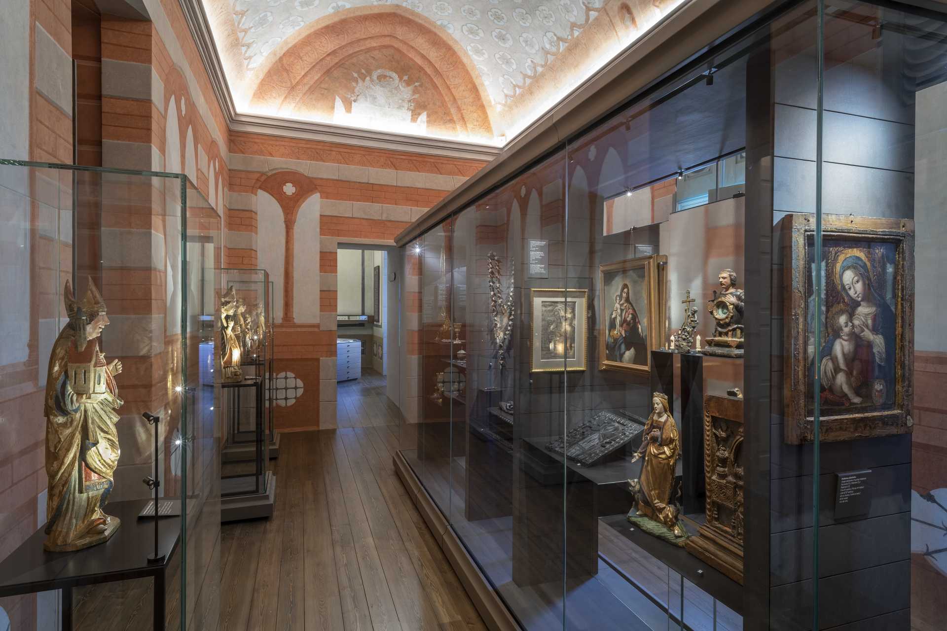 Château d'Aymavilles, la Salle de l'orfèvrérie et de l'art sacré (© RAVA, photo )