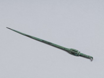 Sonde de chirurgien en bronze, époque d'Auguste (© RAVA, photo Gonella)