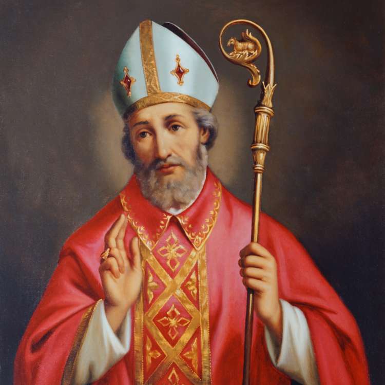 Saint Anselme d'Aoste (Quadro del pittore Artari)